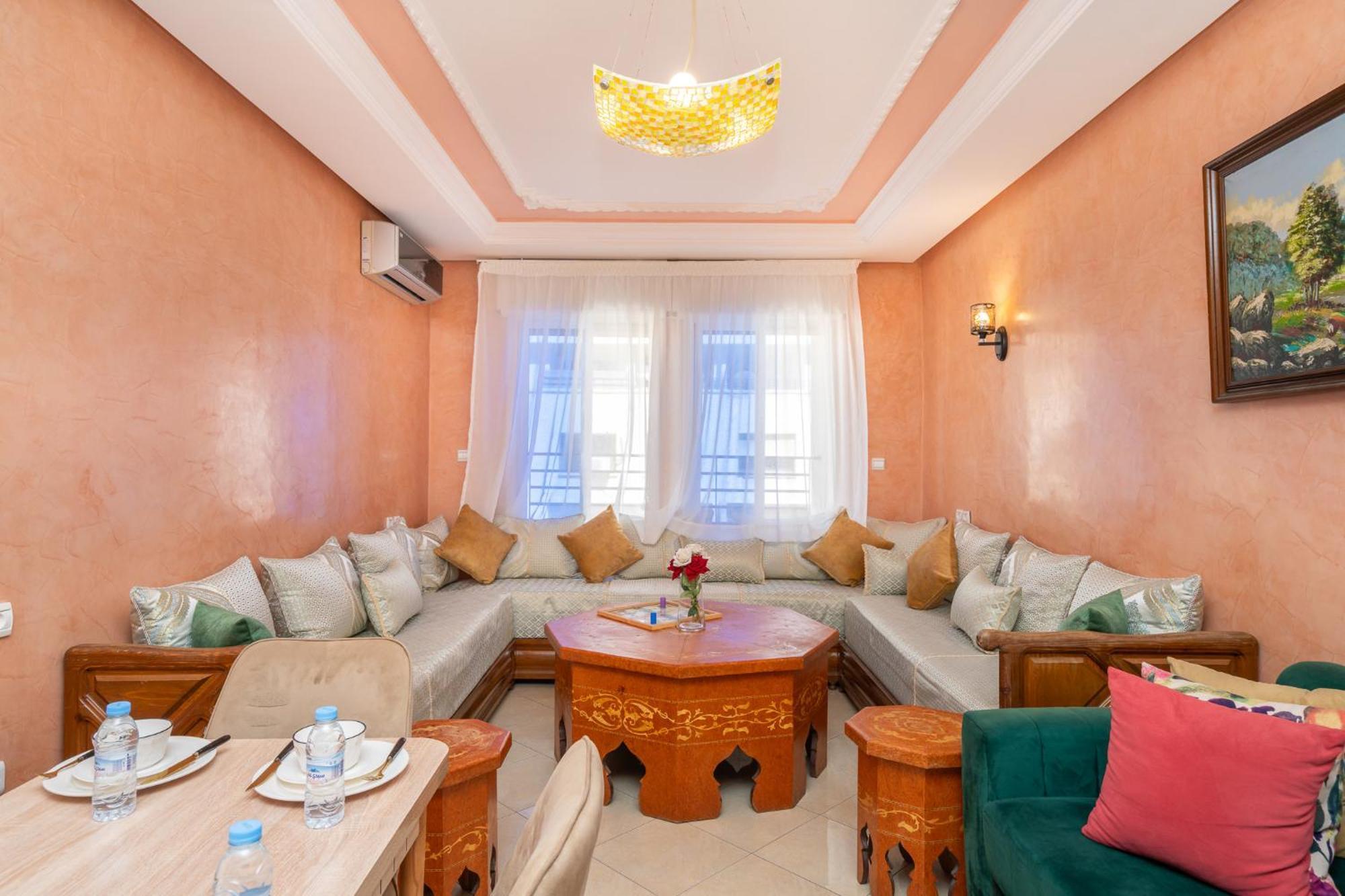 Appartement 2 Chambres Pres De La Corniche Tangier Bagian luar foto