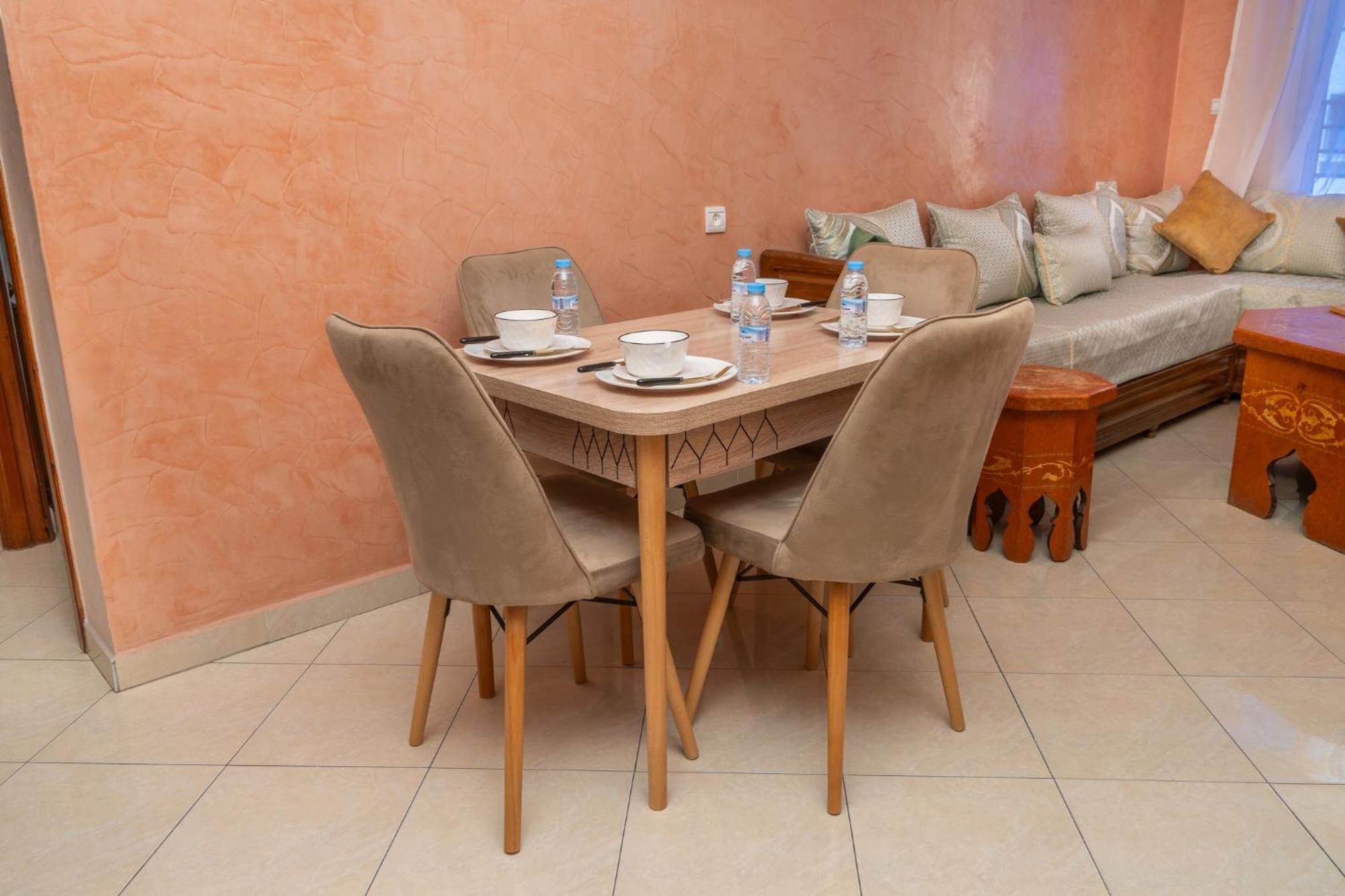 Appartement 2 Chambres Pres De La Corniche Tangier Bagian luar foto