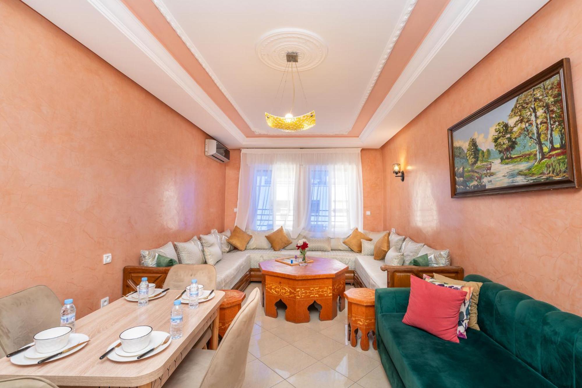 Appartement 2 Chambres Pres De La Corniche Tangier Bagian luar foto